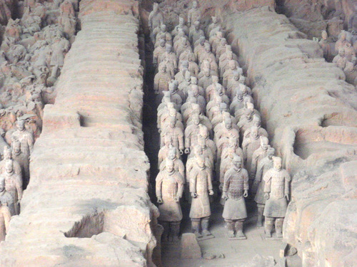 Terracotta Warriors.